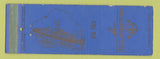 Matchbook Cover - USS Henderson Military Navy WEAR
