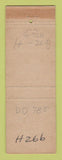 Matchbook Cover - USS Henderson Military Navy WEAR