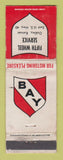 Matchbook Cover - Bay oil gas Fifth Wheel Service Oakley KS WORN