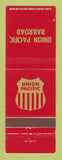 Matchbook Cover - Union Pacific Railroad