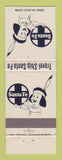 Matchbook Cover - Santa Fe Railroad