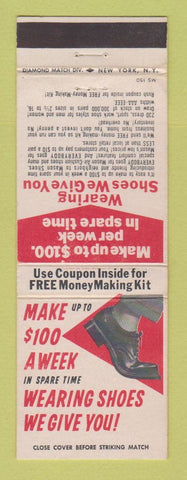 Matchbook Cover - Mason Shoes SNEw York City EWAR