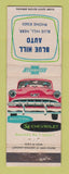 Matchbook Cover - 1954 Chevrolet Blue Hill NE WEAR