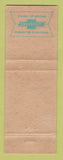 Matchbook Cover - 1954 Chevrolet Blue Hill NE WEAR