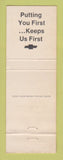 Matchbook Cover - Chatom Motors Chevrolet AL