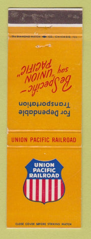 Matchbook Cover - Union Pacific Railroad
