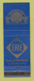 Matchbook Cover - Erie Railroad 100th 1953 WEAR