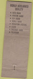 Matchbook Cover - Bendex Radio Aviation