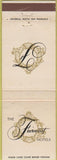 Matchbook Cover - The Fairmont Hotels Dallas TX