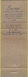Matchbook Cover - Seaview Hotel Restaurant Riviera Beach FL