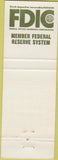 Matchbook Cover - First National Bank Harvey IL