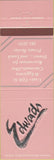 Matchbook Cover - Edward's Restaurant Cincinnati OH