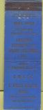 Matchbook Cover - Connectcut Mutual Life Ins San Antonio TX