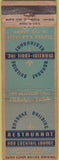 Matchbook Cover - Roanoke Building Restaurant WEAR