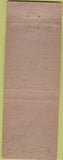 Matchbook Cover - Roanoke Building Restaurant WEAR