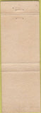Matchbook Cover - Bennie's Restaurant  and  Bar Meadville PA