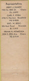 Matchbook Cover - The Home Bureau Insurance Cicero IL