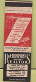 Matchbook Cover - Humphrie's Realtors Silver Springs MD