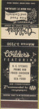 Matchbook Cover - Wilder's Restaurant Joplin MO martini