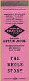 Matchbook Cover - Dick Sivley Olson Realtor Marysville CA