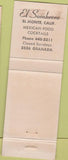 Matchbook Cover - Du-par's Restaurant Hollywood CA