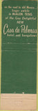 Matchbook Cover - Texas Hotel Pharr Texas