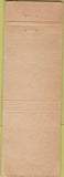 Matchbook Cover - Gillette's Cafeteria Santa Ana CA