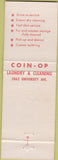 Matchbook Cover - Massullo's Cleaners Coin Op Laundry