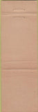 Matchbook Cover - The Hotel Lenox Boston MA WEAR