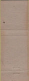 Matchbook Cover - Mayflower Men's Bar Washington DC WEAR