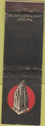 Matchbook Cover - Hotel New Yorker New York NY WEAR