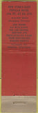 Matchbook Cover - Hotel New Yorker New York NY WEAR