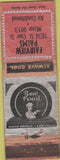 Matchbook Cover - Fairviews Palms Restaurant no town WORN