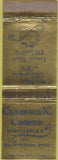 Matchbook Cover - Clarence Cooper Mortuaries Oakland CA