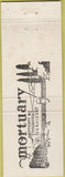 Matchbook Cover - Dan O'Connell Funeral Home San Mateo CA