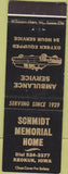 Matchbook Cover - Schmidt Albulance Service Keokuk IA