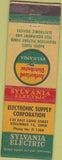 Matchbook Cover - Sylvania Electric Radio Tubes Columbus OH