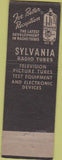 Matchbook Cover - Sylvania Electric Radio Tubes Columbus OH