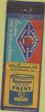 Matchbook Cover - Lawrence Tiger Brand Paint Pittsburgh PA