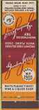 Matchbook Cover - Gordon Jeveil White Plains NY