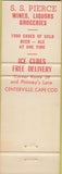 Matchbook Cover - Cape Cod Package Store Centerville MA