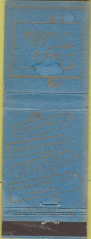 Matchbook Cover - Don's At Dublin no town WEAR