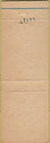 Matchbook Cover - Walter Spector East Moline IL Art Deco