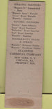 Matchbook Cover - Stauffer Insecticides Sulphurs Freeport TX