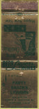 Matchbook Cover - Party Snacks Liquors Whittier CA Christmas