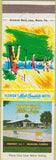 Matchbook Cover - Pennwood Motor Lodge Wabasso FL golf