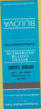 Matchbook Cover - Smith's Jewelry Bulova Marysville CA