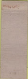 Matchbook Cover - Bartunek's Clothes no town