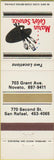 Matchbook Cover - Marin Paint Color Service San Rafael