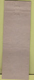 Matchbook Cover - Marble Stairway Bar no town WEAR